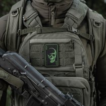 M-Tac Face of War Embroidery Patch - Olive