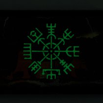 M-Tac Vegvisir Drakkar Print Patch - Glow in the Dark