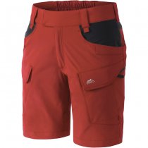 Helikon-Tex Women's OTS Outdoor Tactical Shorts 8.5 - Crimson Sky / Black - S