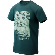 Helikon-Tex T-Shirt Adventure Is Out There - Sentinel Light - XL