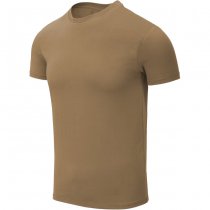 Helikon-Tex Organic Cotton T-Shirt Slim - U.S. Brown - S