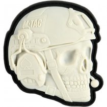 M-Tac Operator 3D Rubber Patch - White