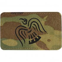 M-Tac Raven Banner Laser Cut Patch - Multicam / Black