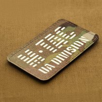 M-Tac UA Division Laser Cut Patch GID - Multicam