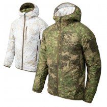 Helikon-Tex Reversible Wolfhound Hoodie Jacket Windpack - Pencott Wildwood / Pencott Snowdrift - S